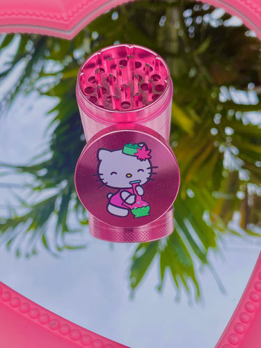 Stoned Bong Hello Kitty Grinder - 45MM (SMALL)