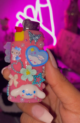 Pink Cinnamoroll Lighter Case Junked (MINI SIZE)