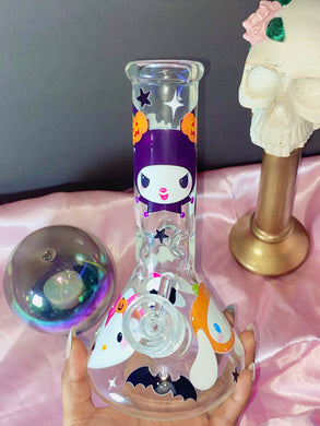 Kuromi and friends Halloween Bong (handmade) Ready TO Ship