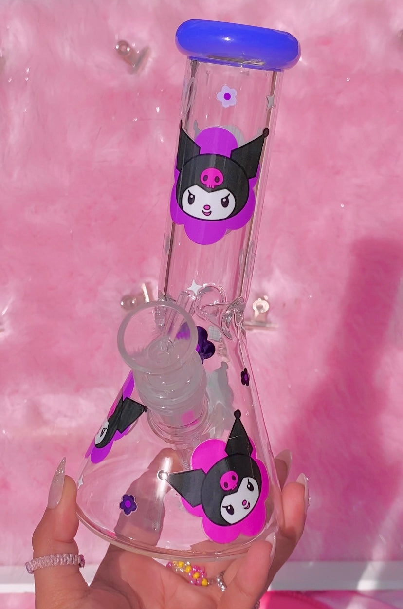 Kuromi Purple and Pink Bong Ready to Ship