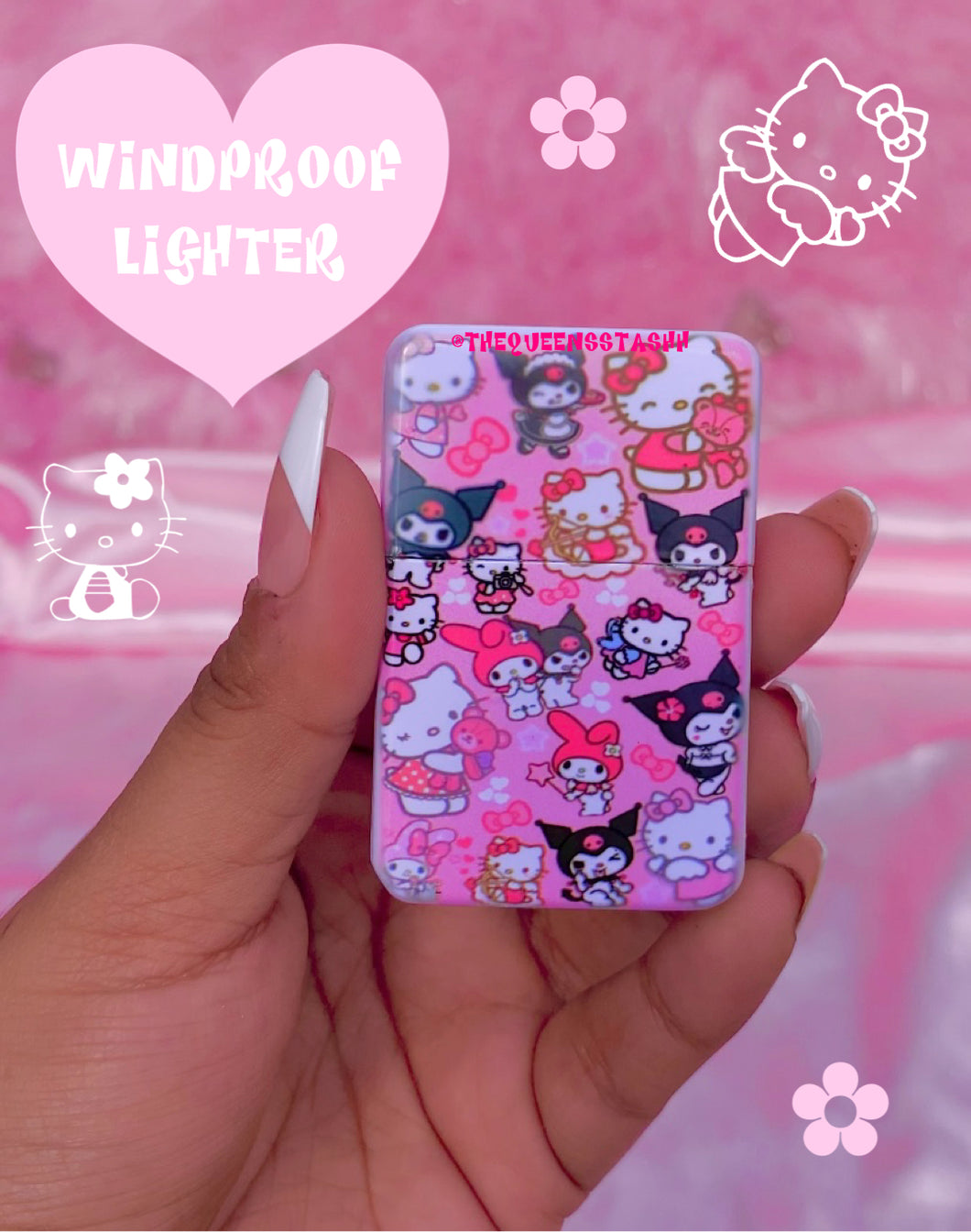 Kiitty and Friends Windproof Lighter