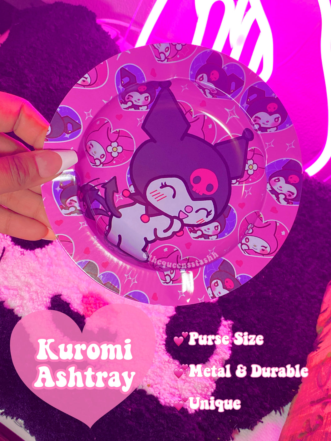 Kuromi & My Melody Ashtray