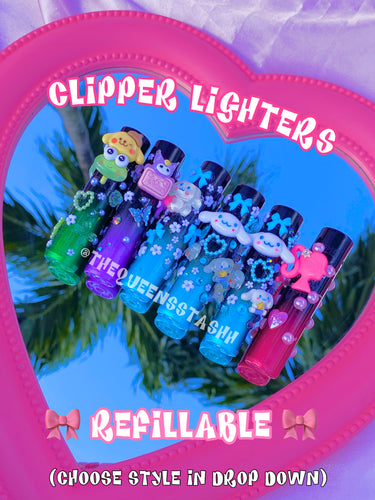 Sanrio Clipper Lighters (Choose Style in DropDown)